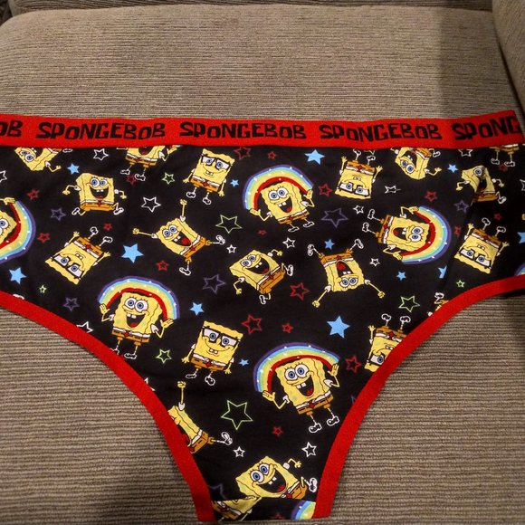Torrid 2 Spongebob Cotton Cheeky - Picture 3 of 3